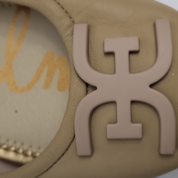 Sam Edelman Beige Leather Ballet Flats.Size 9.5 - Picture 11 of 11